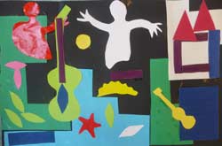 collage à la manière de Matisse
