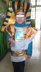 déguisement de pharaon