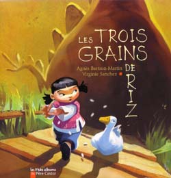 couverture de l'album les trois grains de riz