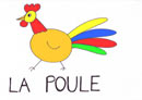 affiche de la poule