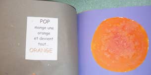 orange comme une orange