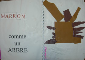 marron comme un arbre