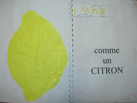 jaune comme un citron