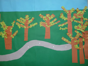 les petits cailloux laissés dans la forêt