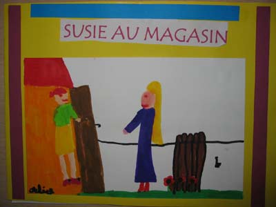 couverture de Susie au magasin