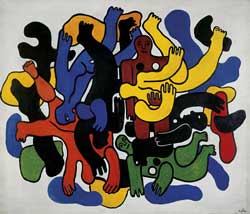 tableau de Fernand Leger