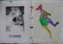 lettre K comme kangourou