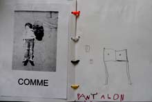 lettre P comme pantalon