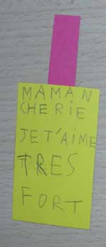 message d'amour pour maman