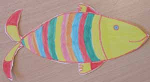 poisson en papier