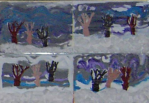 arbres en hiver