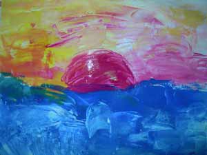 peinture au couteau