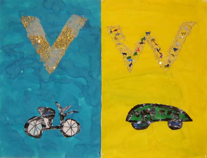 alphabet visual arts nursery school