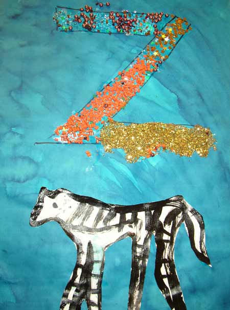 alphabet visual arts nursery school