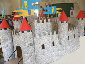 maquette de château fort