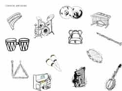 fiche pour distinguer un type d'instrument