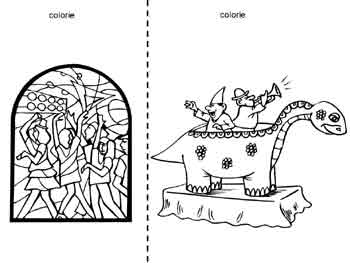 coloriage de carnaval