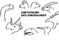 couverture de l'abécédaire des dinosaures