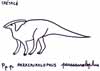 parasaurolophus