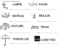 fiche d'écriture majuscule de noms