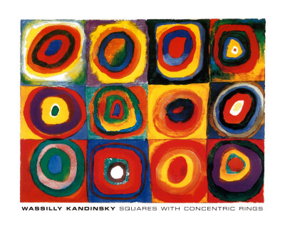 cercles concentriques de Kandinsky