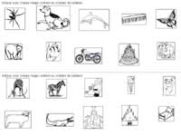 fiche de lecture pour compter le nombre de syllabes dans des mots