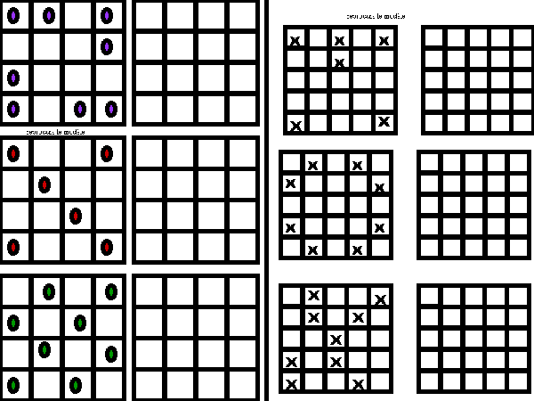 fiche pour se repérer dans des tableaux de différents niveaux