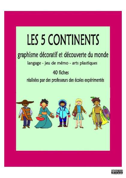 fichier sur les 5 continents