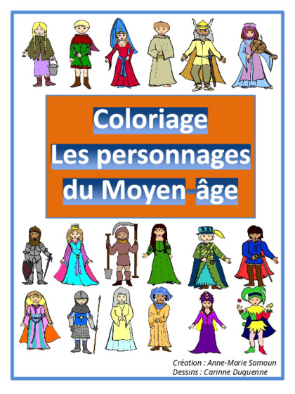 fichier sur les personnages du Moyen-Âge