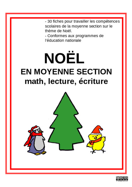 fichier sur Noël en moyenne section