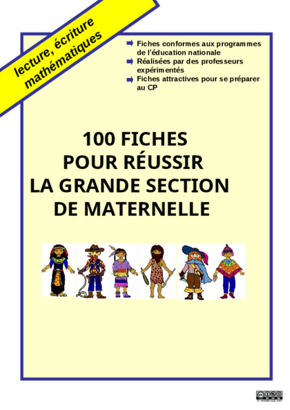 fichier de 100 fiches pour réussir la petite section de maternelle